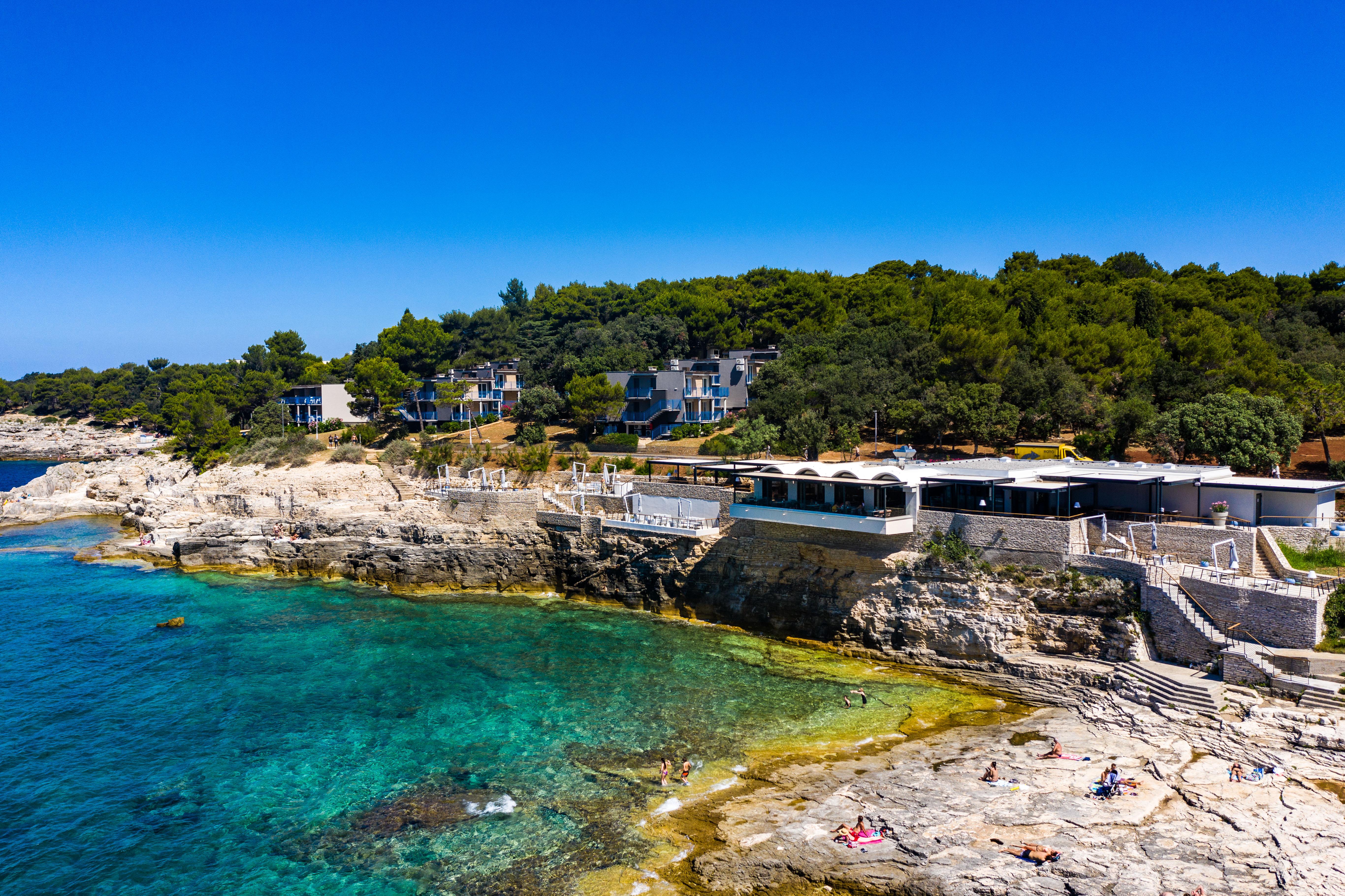 Arena Verudela Beach Pola Esterno foto