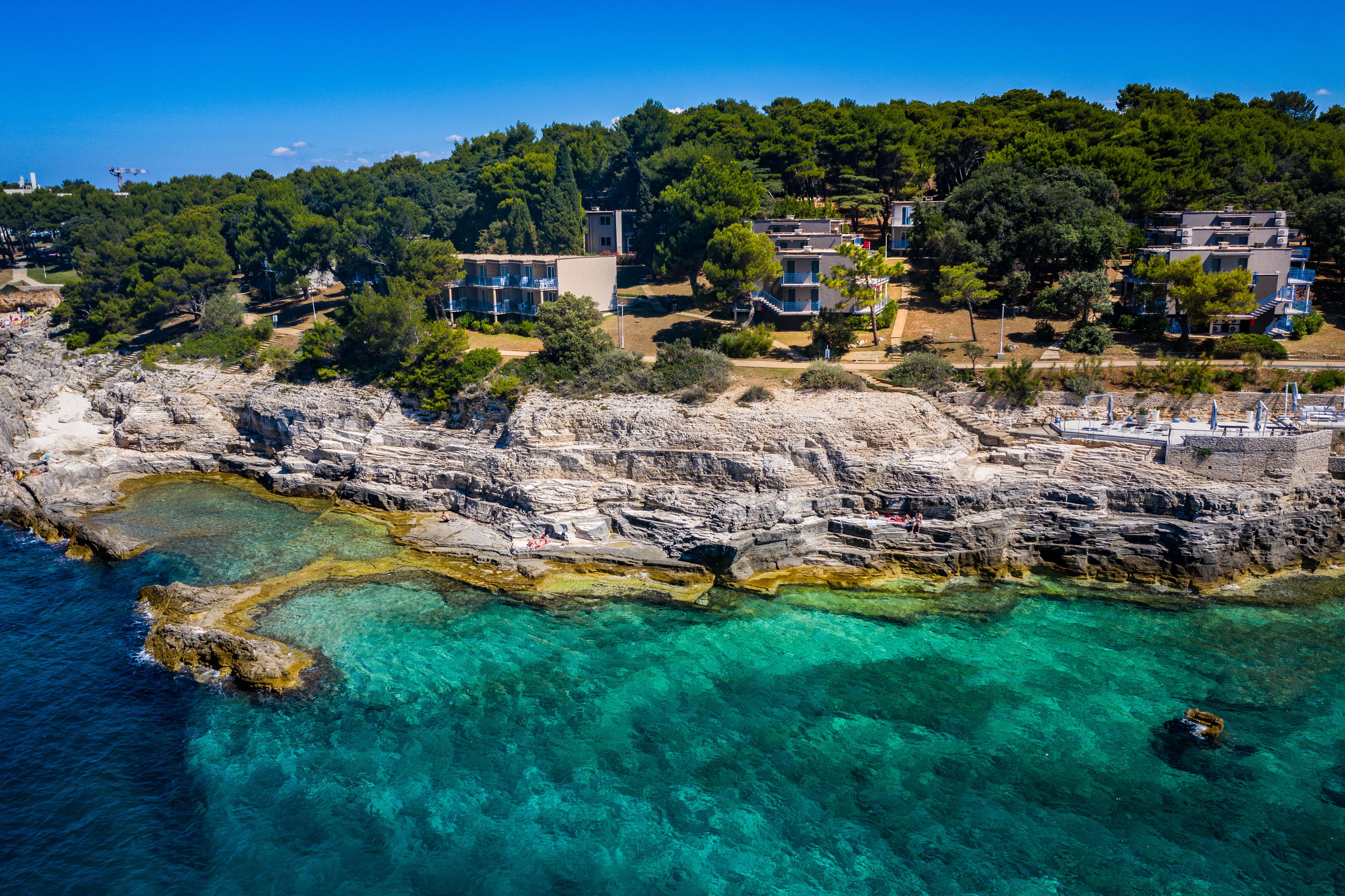 Arena Verudela Beach Pola Esterno foto